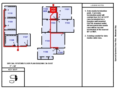 Mountain Sky Building A East Wiring Map