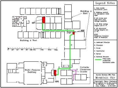 Mountain Sky School Wired Map